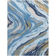 thumbnail image 1 of Amer Rug CRR1186116 8 ft. 6 in. x 11 ft. 6 in. Carrara 11 Hand-Tufted Area Rug - Azure Blue, 1 of 1