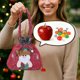 thumbnail image 4 of Decoraciones navideñas, adornos navideños, regalos de Navidad, bolsa de regalo navideña, caja de regalo para la Nochebuena, bolsa de regalo de terciopelo, embalaje navideño, bolsa de nailon para manza, 4 of 6