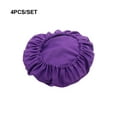 thumbnail image 4 of Thinsony Easy To Install Chair Seat Cover With High Elasticity For And Secure Fit purple 1Set, 4 of 6