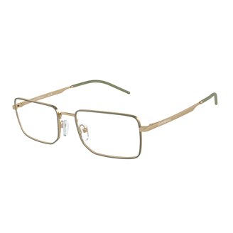 NWT Emporio Armani EA3175-5297-56 5297 Striped Red Eyeglasses EMPORIO ARMANI EA3175 5297 Rectangle Striped Red Demo Lens  main image 4