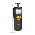 thumbnail image 2 of Tachometer,Wide 0.5~19999 Rpm Meter Wide 0.5~19999 Lcd Meter Wide Handheld Lcd Meter Qinquan Rookin Xibany, 2 of 7