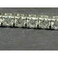 thumbnail image 2 of 10CT Round Cut Lab Created Diamond Tennis Women Bracelet 14K White Gold Plated, 2 of 2