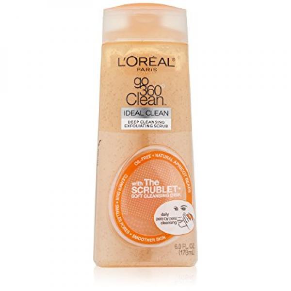 L'Oreal Paris Go 360 Clean, Deep Cleansing Exfoliating Facial Scrub