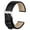 Black, variant on 18mm Italian Alligator Grain Embossed Pattern Leather Watch Strap,Quick Release Calfskin Replacement Watch Band for Men Women,Dark Brown with Gold Buckle