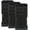 Black, 3 Hook, 0.5inch(1.3cm), variant on Women's Elastic Stretchy 3 Hook Bra Band Extension, Black, 3 Count