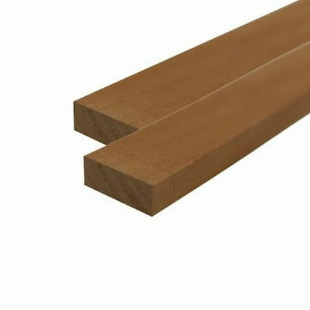 Exotic Wood Zone’s 3/4” Inch x 4” inch x 12” Inch Solid Spanish Cedar Hardwood Lumber Boards as Cutting Wood Board (2 Pack)