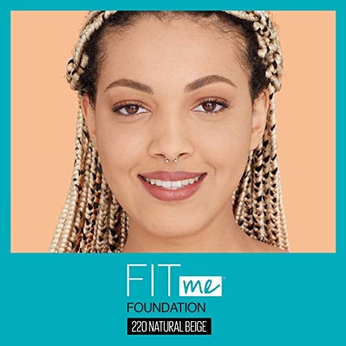 Base de maquillaje Maybelline New York Fit Me! matte + poreless 220 natural beige 30 ml