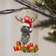 thumbnail image 5 of Bewildely Colgante de perro de Navidad Árbol de Navidad Letrero de Decoración colgante Regalo de decoración de Navidad para vecinos Amigos Kits de decoración para fiestas No.1 Bewildely HA040830-01, 5 of 6