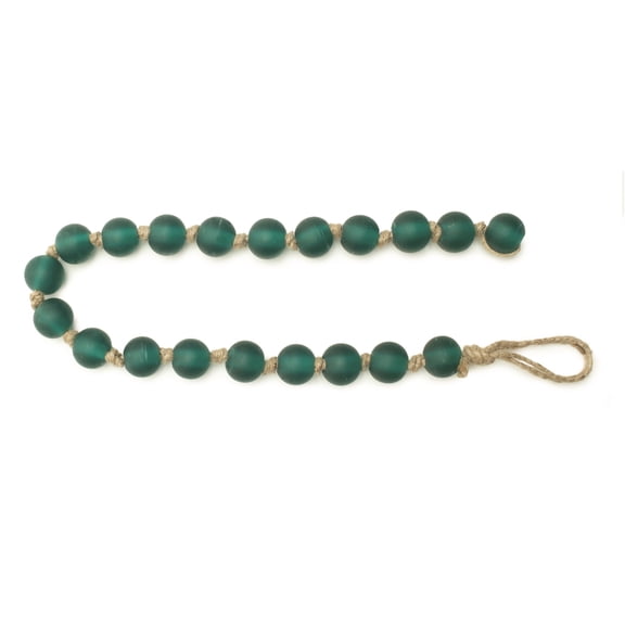 Melrose International Garland (Set of 2) 24"L Glass/Jute