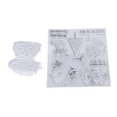 thumbnail image 3 of DIY Clear Stamps, Étapes Simples Style de Noël Réutilisable TPR Clair avec Dé de Coupe pour Lettre, 3 of 8