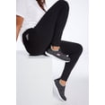 thumbnail image 5 of Woman Within Plus Size Tall Stretch-Cotton Knit Pull-On Pocket Leggings, 5 of 6
