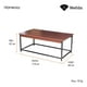 thumbnail image 3 of MESA DE CENTRO RECTANGULAR 1.10 M COLOR CAFÉ, 3 of 5
