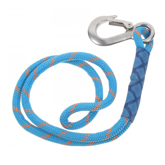 BESTSKY Adjustable Tree Swing Strap Kit Heavy Duty Hanging Chair Safety Strap with Stainless Steel Carabiner Hooks for Outdoor Toddler Swing Hammock Blue
