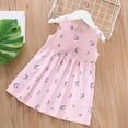 thumbnail image 4 of Utoimkio Girls Dress Kid Floral Sleeveless Sundress Summer Toddler Girl Clothes Sleeveless Midi Dresses for Girls, 4 of 5