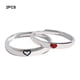 thumbnail image 4 of Guardurnaity Anillos de plata S925 de Metal para joyería resistente y duradera, anillos de temperamento literarios y frescos para niñas Ropa, zapatos y accesorios Miscelánea, 4 of 6