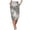 Grey, variant on Capris for Women Tie Dye Print High Waist Bottom Joggers Drawstring Casual Pants for Daily Wear