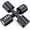 Black, variant on Adjustable Dumbbells 5 lb Dumbbells Set of 2 / Pair 10 lb Total Free Weights 6 in 1 Women Hand Weights for Home,Office,Gym Exercise Training 2lb 3lb 4lb 5lb Fast Adjust