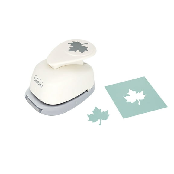 Bira Craft1 inch Maple Leaf Lever Action Craft Punch for Paper Crafting Scrapbooking