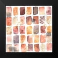thumbnail image 2 of Marshall, Laura 12x12 Black Modern Framed Museum Art Print Titled - Desert Blooms Pattern XIIA, 2 of 5