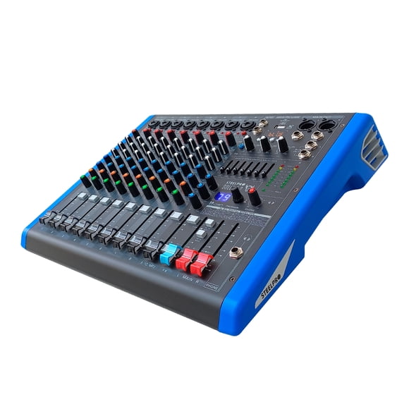 Mezcladora Profesional 8 Canales Dsp Voz Del Diablo Y Voz De Ardilla Solo-8.2 Steelpro