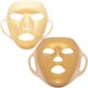 thumbnail image 1 of 2 Pack Gold Moisturizing Mask - Normal Thicker Silicone Face Mask Sheet - Reusable Face Mask Cover for Women Skin Care - Hydrotherapy Patch for Beauty and Evaporation Prevention, 1 of 5