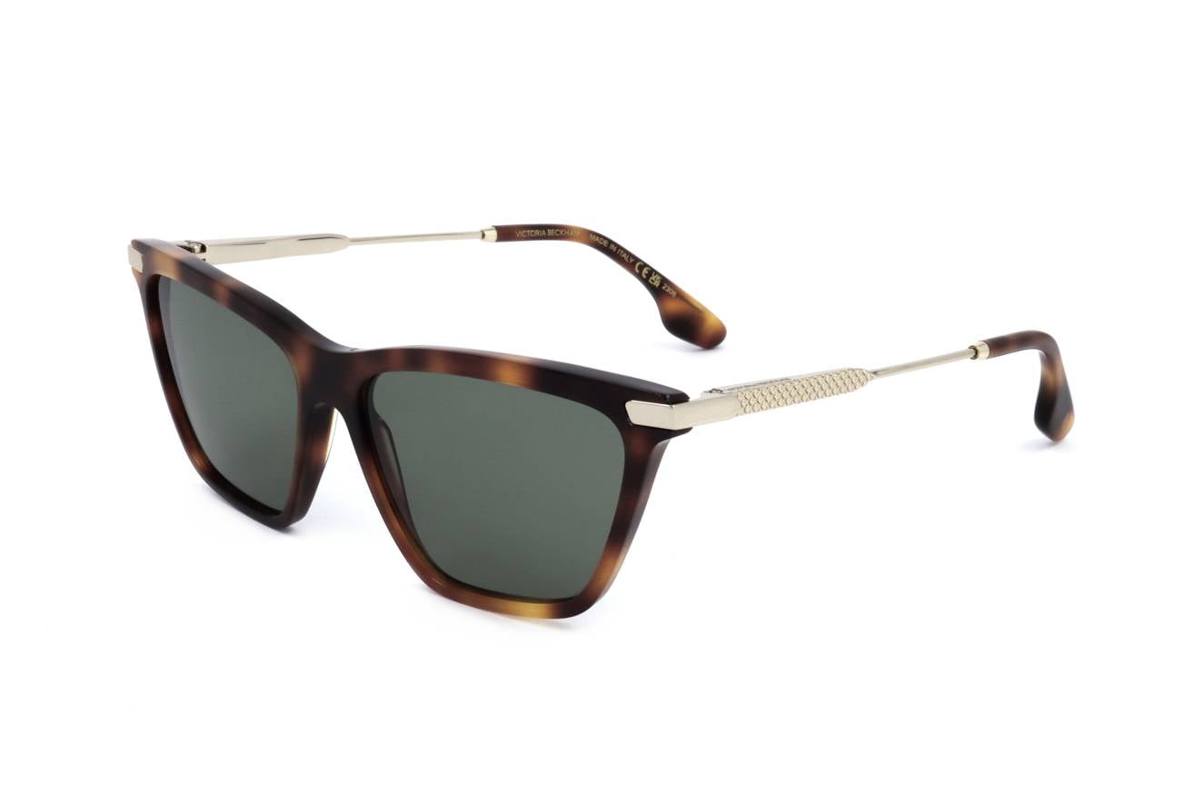 Victoria Beckham Oval Sunglasses VB654S 001 Black 50mm 