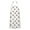 White Cow Head, variant on White Cow Head Pattern Apron-Garden Aprons for Women with Pockets-Cotton Linen Waterproof Kitchen Cooking Gardening Aprons Adjustable for Kitchen,Cooking,BBQ and Salon 33x27 Inch
