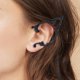 thumbnail image 1 of Clip de manguito de oreja Hugo Ear Cuff Gothic Vintage para Niñas de Halloween Negro Izquierda, 1 of 8