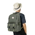 thumbnail image 5 of KAUKKO Mochila elegante para computadora portátil Mochila multipropósito, 18.49L (21 Verde) KAUKKO KS21-Green, 5 of 5