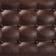 thumbnail image 4 of Baxton Studio Walsh Upholstered Bench, Dark Brown and Walnut Brown, 4 of 6