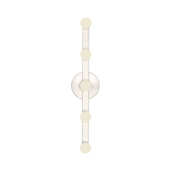 WS63424-BN-Kuzco Lighting-Rezz - 21W LED Wall Sconce-24.88 Inches Tall and 2 Inches Wide-Brushed Nickel Finish