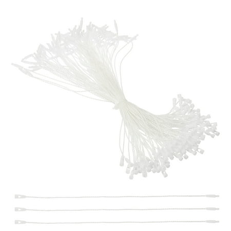 100 Pcs Polyester Hang Tag String 8 Inch White Snap Lock Pins Loop Fastener Price Tag Ties for Clothes Shoes Luggage 100 Pcs Polyester Hang Tag String 8 Inch White Snap Lock Pins Loop Fastener Price Tag Ties for Clothes Shoes Luggage