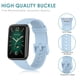 thumbnail image 5 of Pulsera inteligente con correa impermeable para Mi Band 7 Pro (azul claro) Likrtyny  Para estrenar, 5 of 9