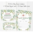 thumbnail image 3 of Inkdotpot Set Of 30Floral Baby Shower Invitations-Diaper Raffle Tickets And Baby Shower Book Request Cards Gender Neutral Invites Its A Boy Its A Girl, 3 of 8