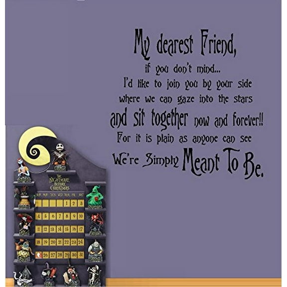 Best Priced Decals Nightmare Before Christmas Theme Wall Sticker