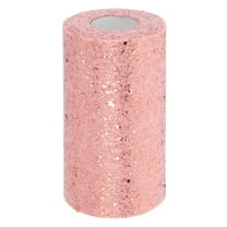 Uxcell 6 Inch by 50 Yards Tulle Fabric Rolls for DIY Tutu Skirts Crafts Wedding Party, Rose Gold