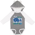 thumbnail image 3 of Inktastic Whale Little Brother Boys Long Sleeve Baby Bodysuit, 3 of 5