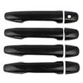 thumbnail image 1 of Juego de molduras decorativas de fibra de carbono para manija de puerta exterior de Subaru Legacy Levorg WRX Forester Outback, 1 of 14