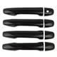thumbnail image 1 of Juego de molduras decorativas de fibra de carbono para manija de puerta exterior de Subaru Legacy Levorg WRX Forester Outback, 1 of 14