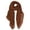Brown, variant on HJYCHN Scarf for Women Women Solid Crinkle Soft Scarf Fringed Long Edges Women's Fashion Scarves Sky Blue One Size