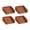 Coffee, variant on Pack of 4 Sturdy Rubber Door Stops Designs To Keep Door Stable In Various Daily Casual Use Accessory