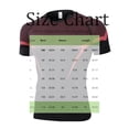 thumbnail image 3 of EANJE Men's Short Sleeve Compression Shirt, Moisture Wicking Athletic Workout T‑Shirt Color Block Performance Sports Top for Gym Running Training Red M, 3 of 6