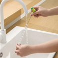 thumbnail image 3 of Pea Head Design Straw Brush Long Handle Bendable Cleaning Brush for Home Kitchen, 3 of 5