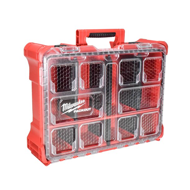 Milwaukee 48228432 PACKOUT 20 in. Deep Organizer with 6 Compartments