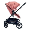 thumbnail image 4 of Carriola D'bebé Crown Portabebe Base De Carro Bambineto Rosa Claro, 4 of 6