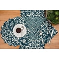 thumbnail image 3 of Madison Adriatic Vintage 100% Cotton Set of 6 Cloth Napkins, 3 of 4