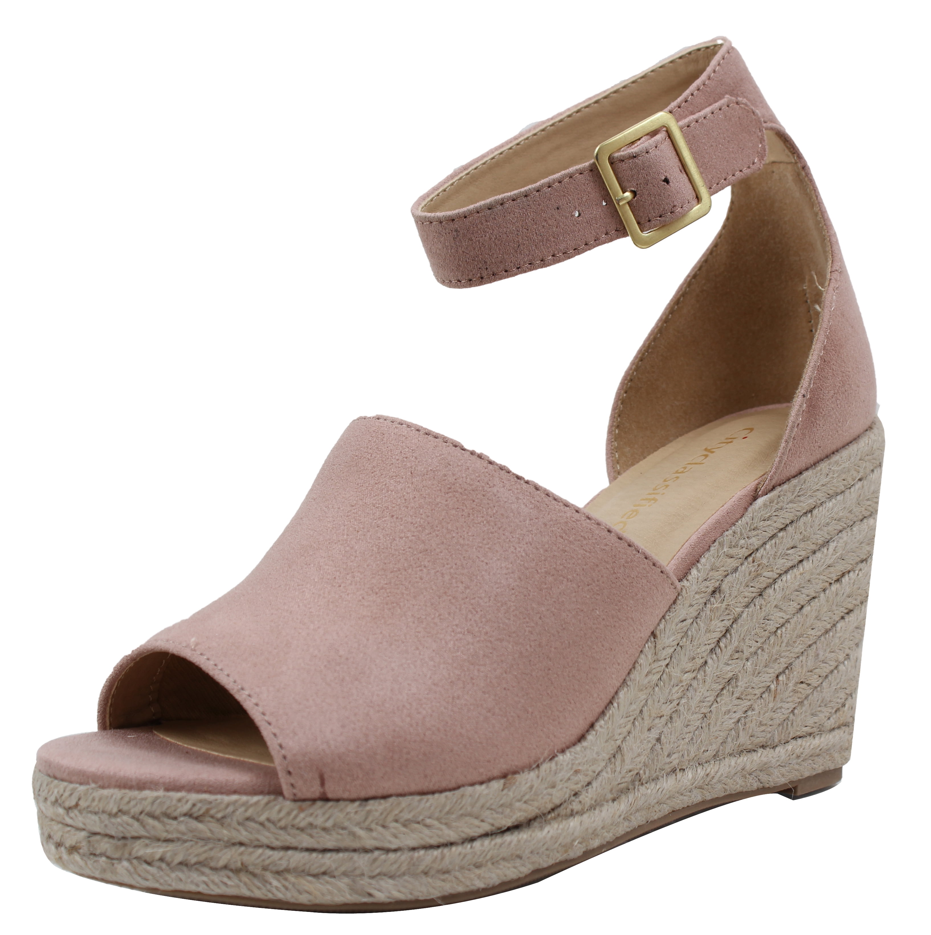 mauve espadrilles