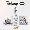 thumbnail image 2 of S925 Plata Esterlina Disney100th Anniversary Mickey Charms Original Compatible Con Pandoraings Pulsera DIY Joyería Hacer Regalo Gao Jiahui unisex, 2 of 2