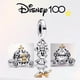 thumbnail image 2 of S925 Plata Esterlina Disney100th Anniversary Mickey Charms Original Compatible Con Pandoraings Pulsera DIY Joyería Hacer Regalo Gao Jiahui unisex, 2 of 2