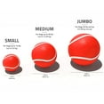 thumbnail image 2 of Playology Dog Toys | Squeaky Chew Ball, Beef Scented Toy - Jumbo, 2 of 6
